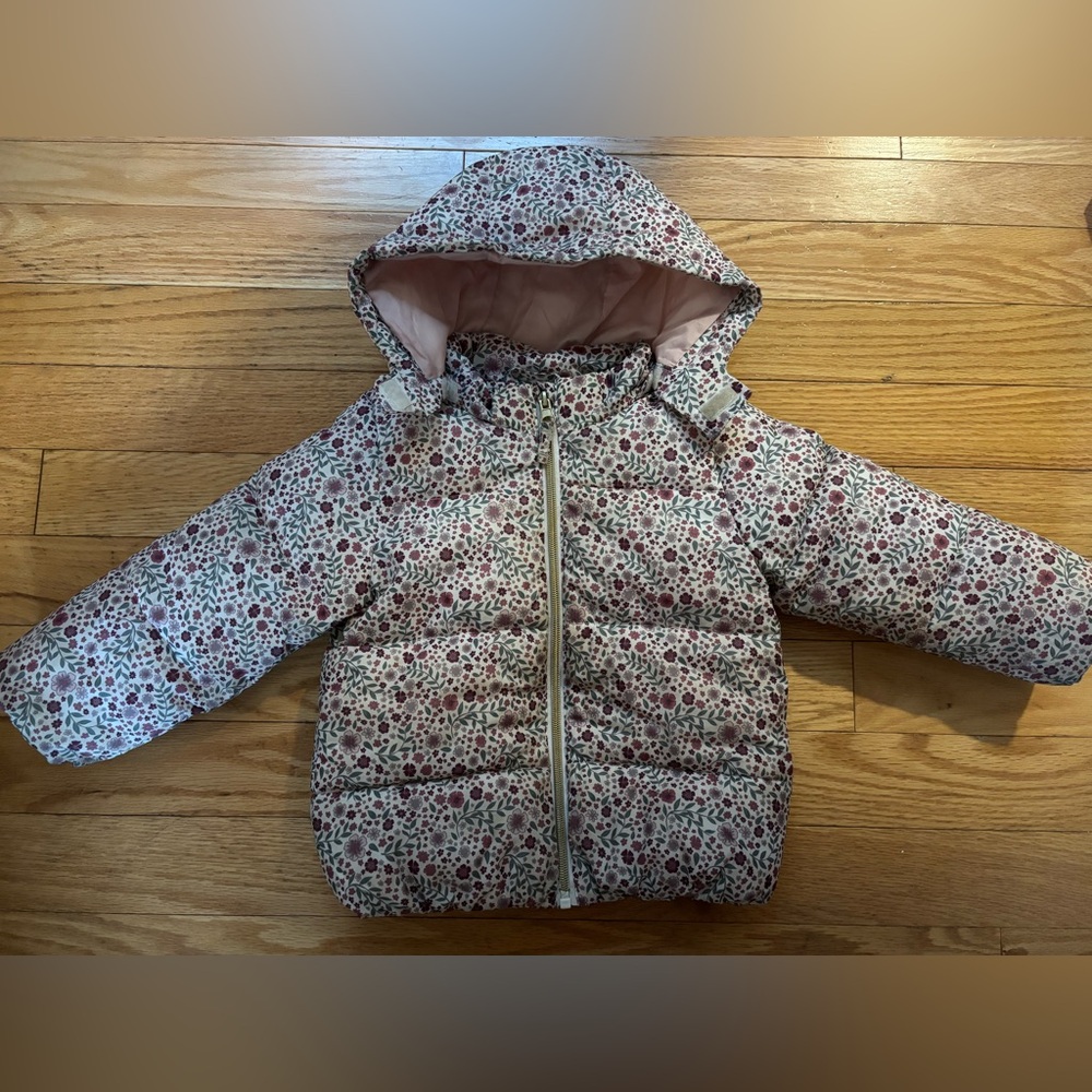H&M Floral Winter Jacket
